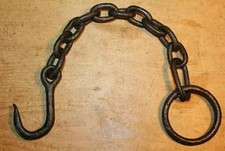 Antiker schmiedeeiserner Haken